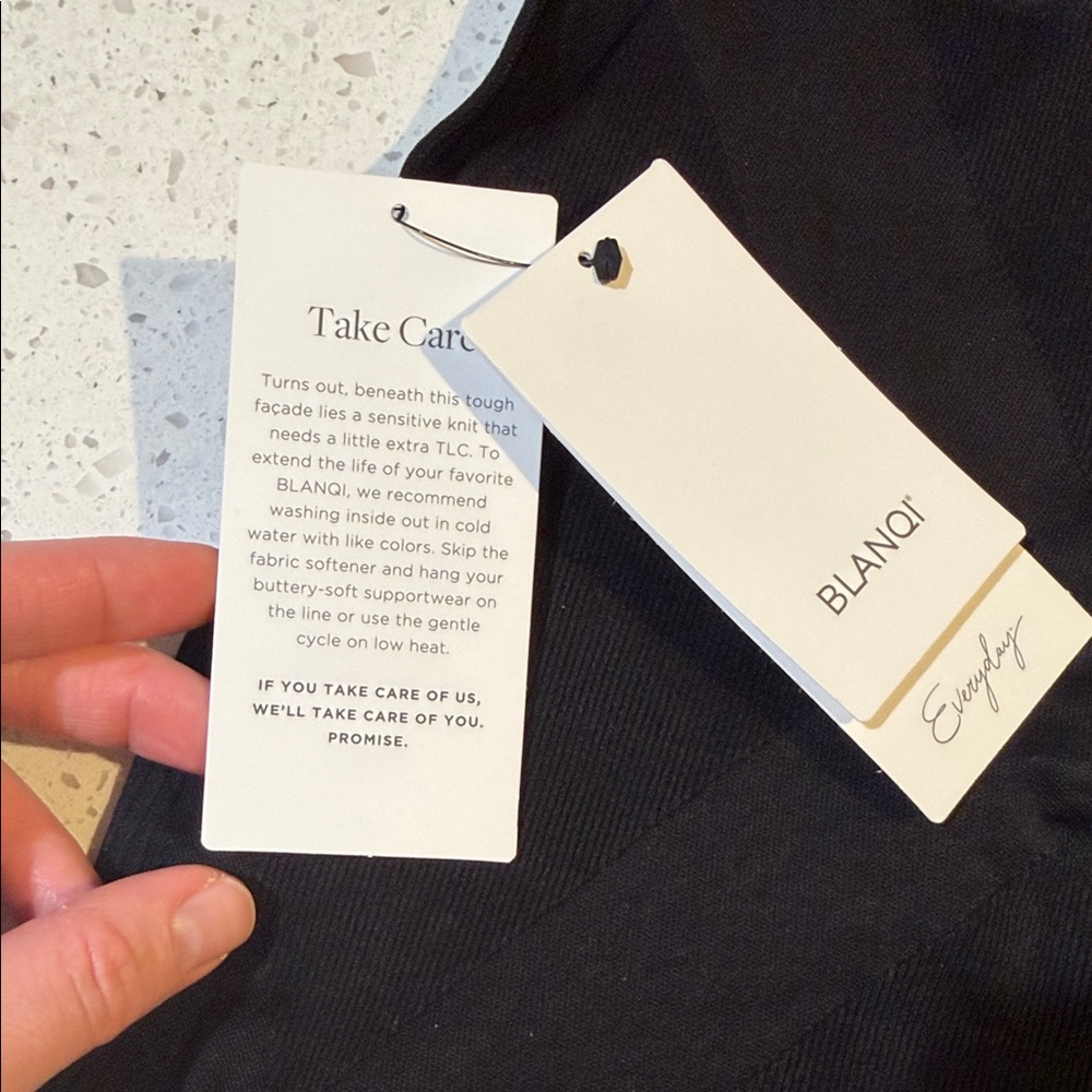 Blanqi Pull-down postpartum + nursing support tan… - image 3